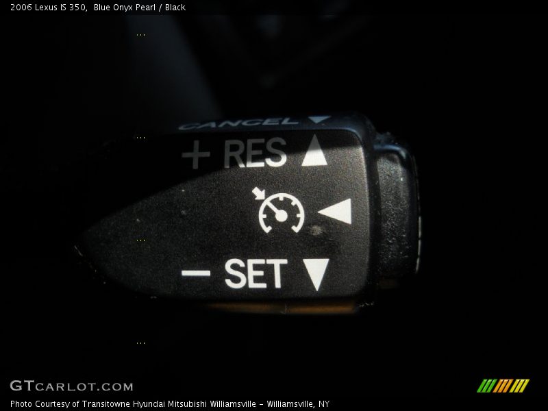 Blue Onyx Pearl / Black 2006 Lexus IS 350
