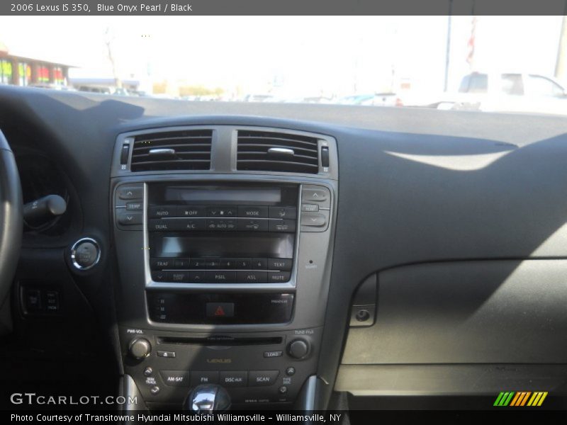 Blue Onyx Pearl / Black 2006 Lexus IS 350