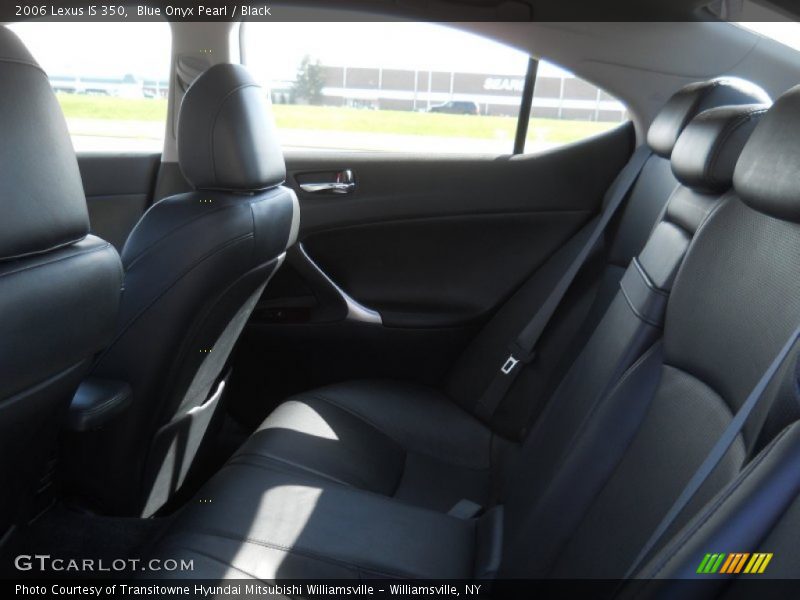 Blue Onyx Pearl / Black 2006 Lexus IS 350