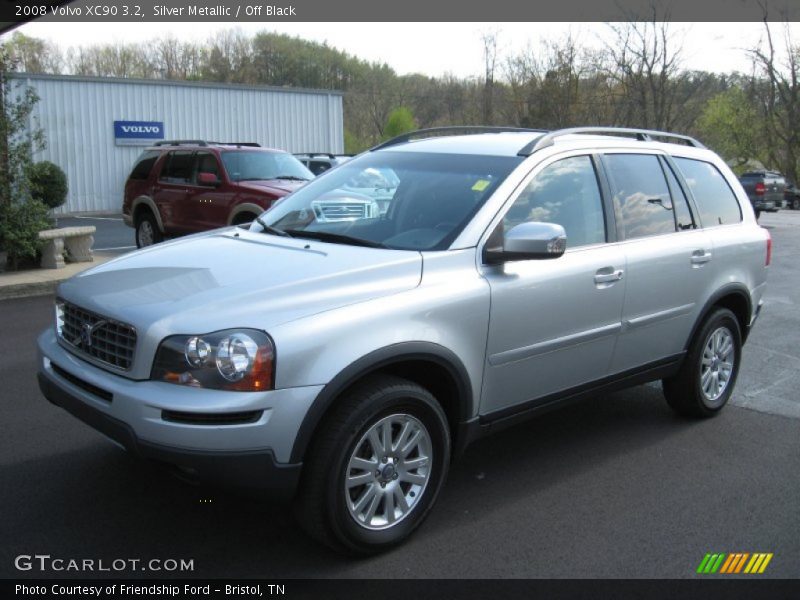 Silver Metallic / Off Black 2008 Volvo XC90 3.2