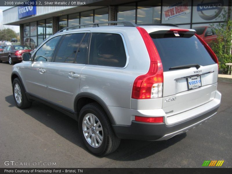 Silver Metallic / Off Black 2008 Volvo XC90 3.2