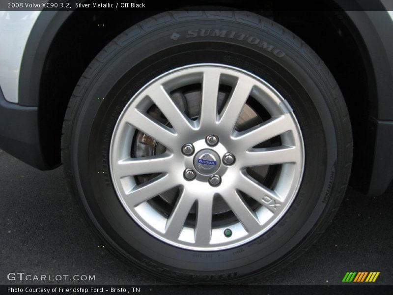 Silver Metallic / Off Black 2008 Volvo XC90 3.2