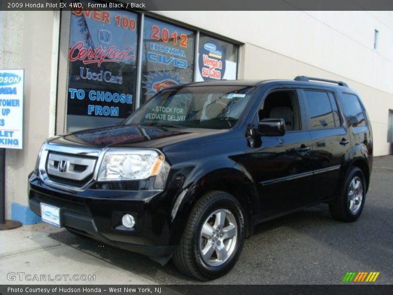 Formal Black / Black 2009 Honda Pilot EX 4WD