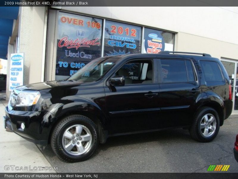 Formal Black / Black 2009 Honda Pilot EX 4WD