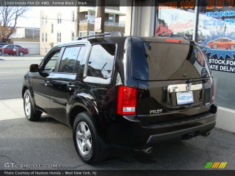 Formal Black / Black 2009 Honda Pilot EX 4WD