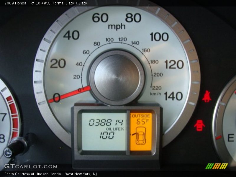 Formal Black / Black 2009 Honda Pilot EX 4WD