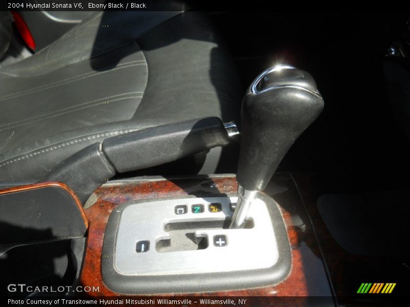 Ebony Black / Black 2004 Hyundai Sonata V6