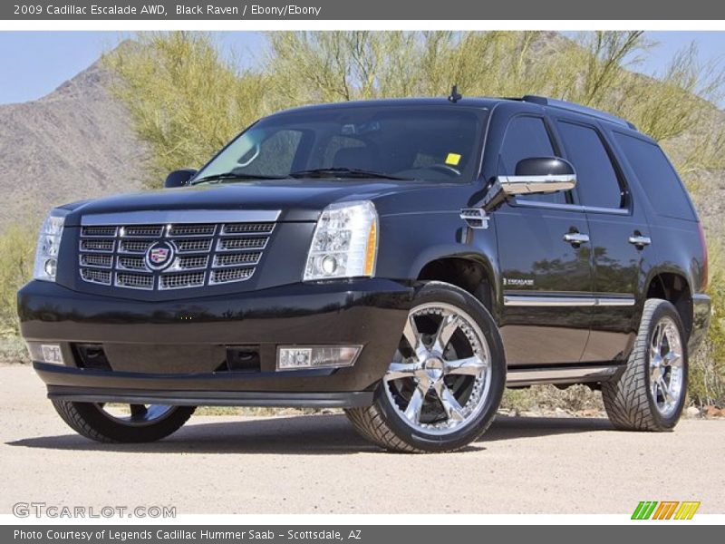 Front 3/4 View of 2009 Escalade AWD