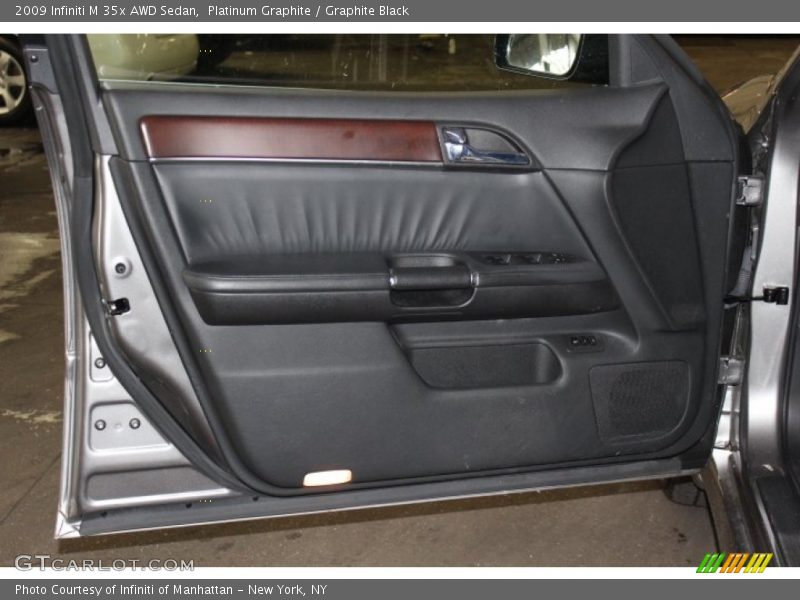 Platinum Graphite / Graphite Black 2009 Infiniti M 35x AWD Sedan
