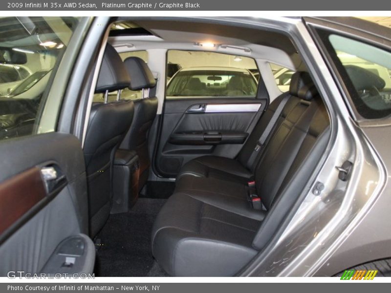 Platinum Graphite / Graphite Black 2009 Infiniti M 35x AWD Sedan