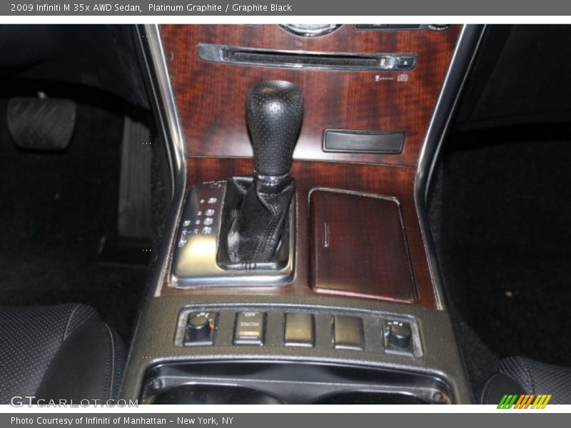 Platinum Graphite / Graphite Black 2009 Infiniti M 35x AWD Sedan