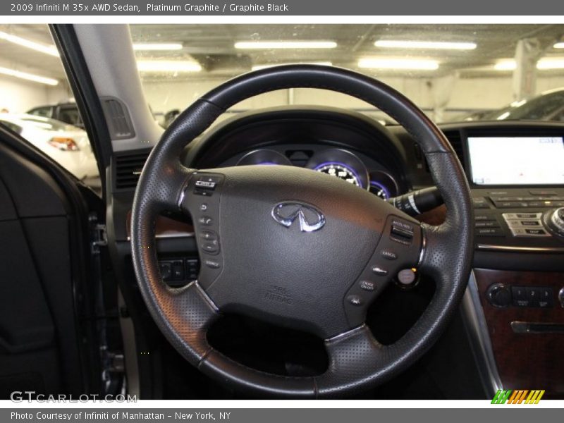 Platinum Graphite / Graphite Black 2009 Infiniti M 35x AWD Sedan