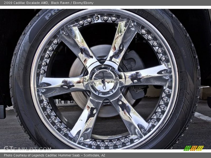 Custom Wheels of 2009 Escalade AWD