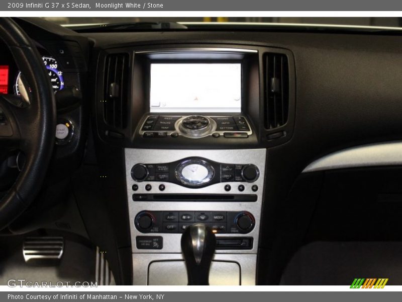 Moonlight White / Stone 2009 Infiniti G 37 x S Sedan