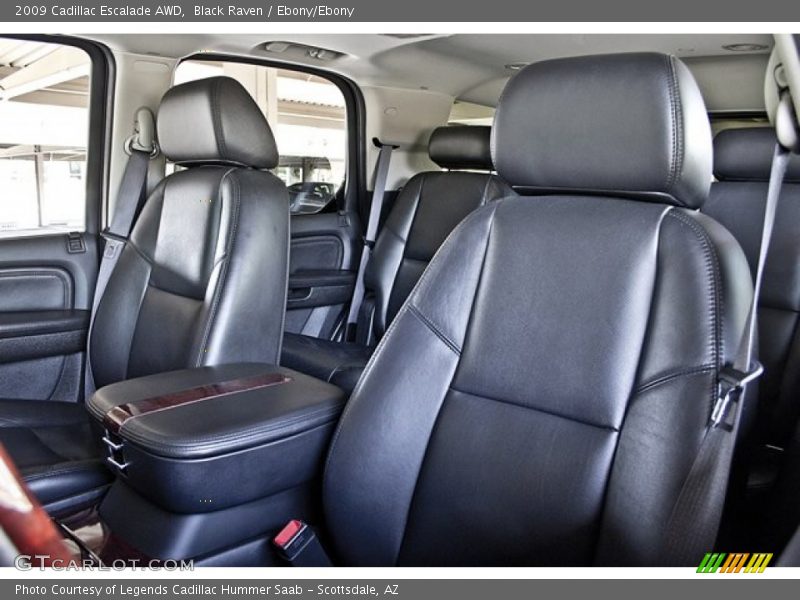 Black Raven / Ebony/Ebony 2009 Cadillac Escalade AWD