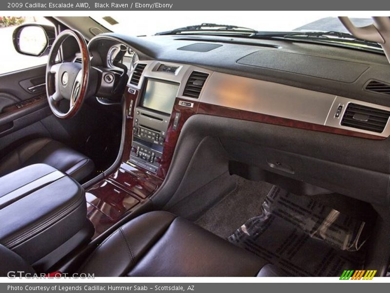 Black Raven / Ebony/Ebony 2009 Cadillac Escalade AWD