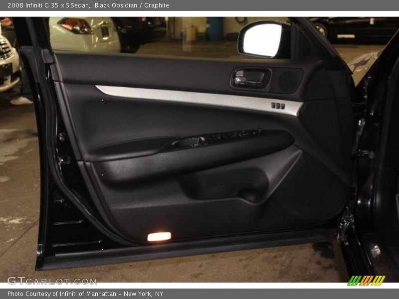 Black Obsidian / Graphite 2008 Infiniti G 35 x S Sedan