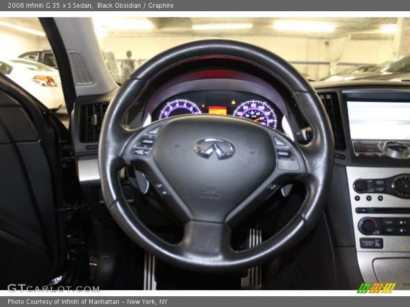 Black Obsidian / Graphite 2008 Infiniti G 35 x S Sedan