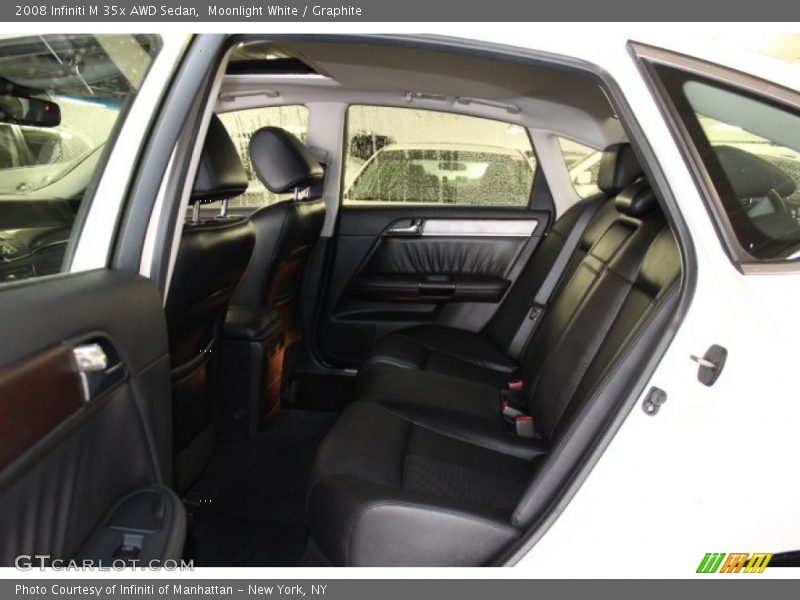 Moonlight White / Graphite 2008 Infiniti M 35x AWD Sedan
