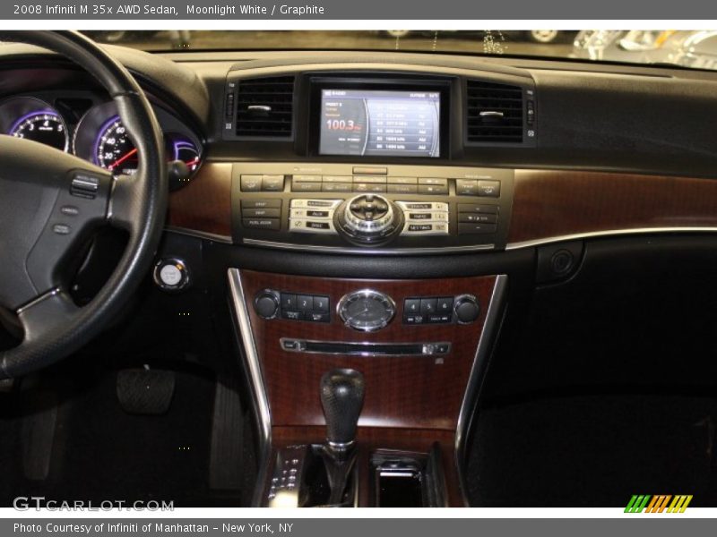Moonlight White / Graphite 2008 Infiniti M 35x AWD Sedan