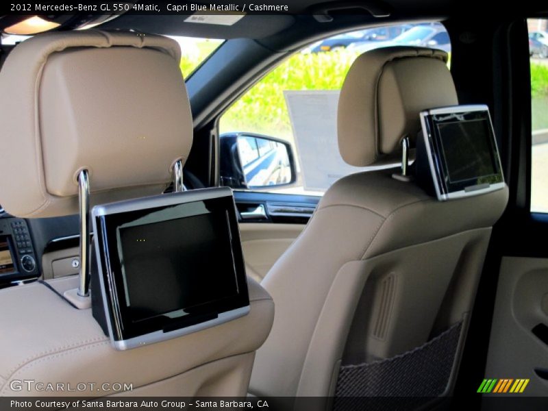 Capri Blue Metallic / Cashmere 2012 Mercedes-Benz GL 550 4Matic