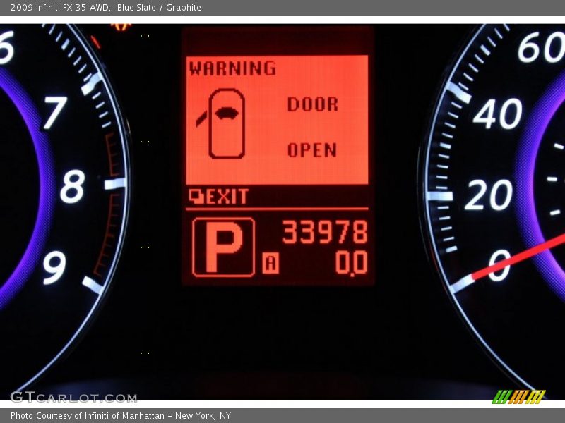 Blue Slate / Graphite 2009 Infiniti FX 35 AWD