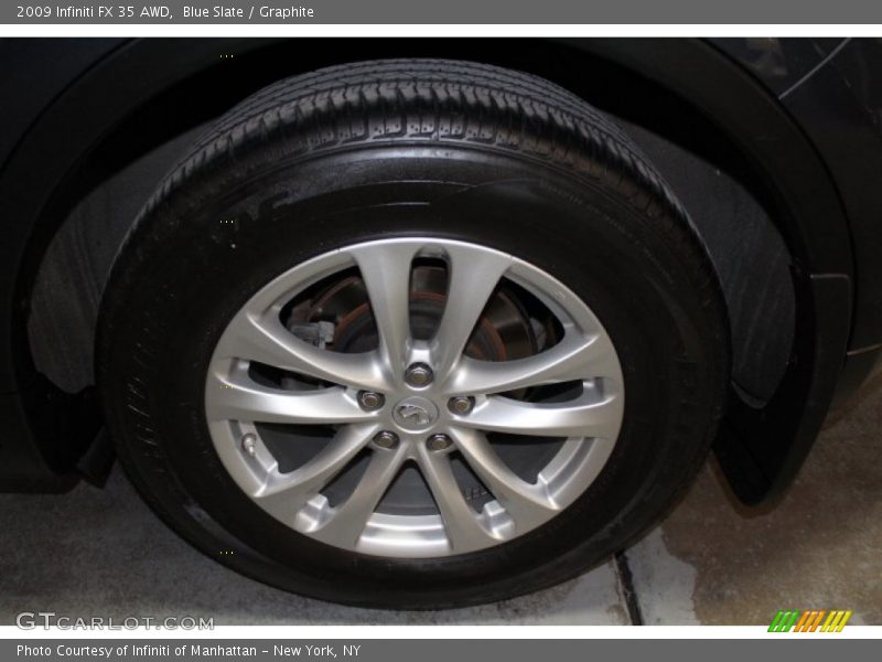 Blue Slate / Graphite 2009 Infiniti FX 35 AWD