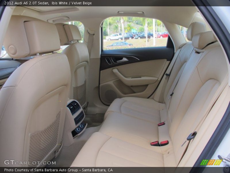 Ibis White / Velvet Beige 2012 Audi A6 2.0T Sedan