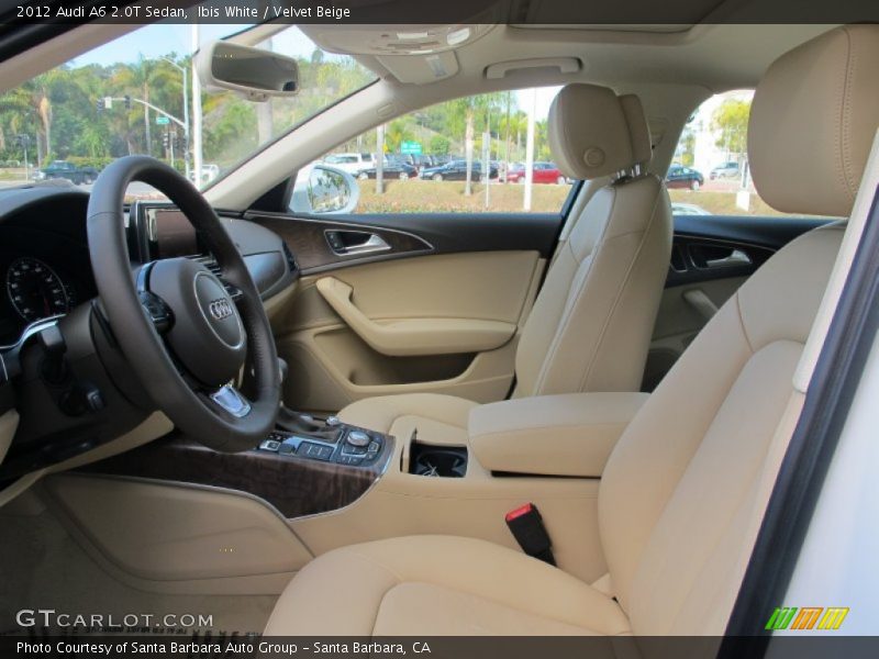Ibis White / Velvet Beige 2012 Audi A6 2.0T Sedan