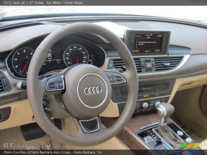 Dashboard of 2012 A6 2.0T Sedan
