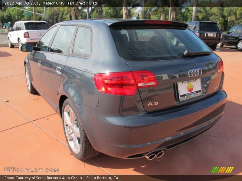 Meteor Gray Pearl Effect / Black 2012 Audi A3 2.0T