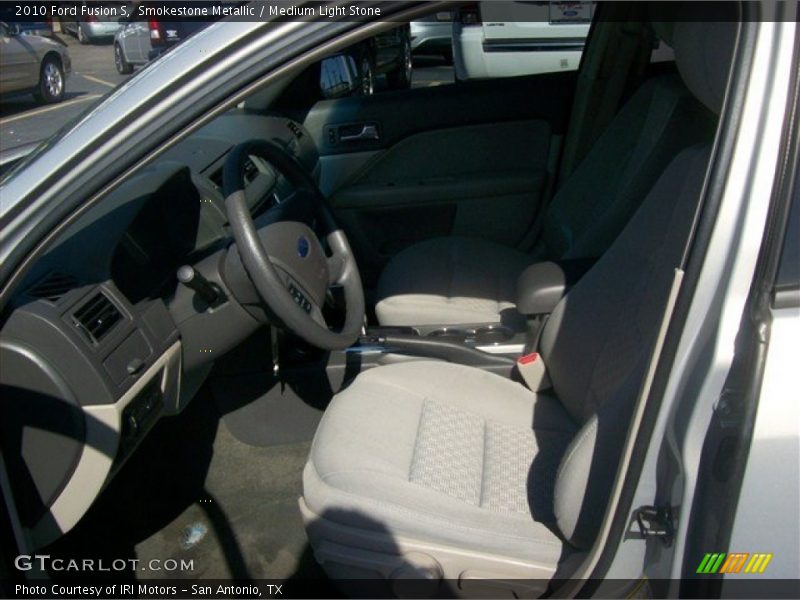 Smokestone Metallic / Medium Light Stone 2010 Ford Fusion S