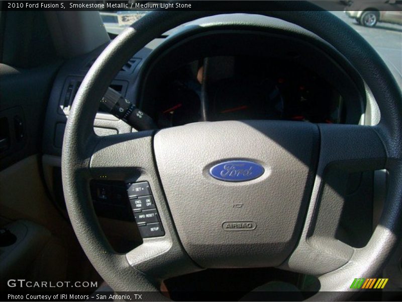 Smokestone Metallic / Medium Light Stone 2010 Ford Fusion S