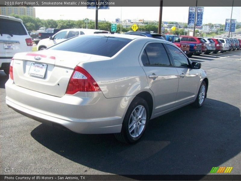 Smokestone Metallic / Medium Light Stone 2010 Ford Fusion S