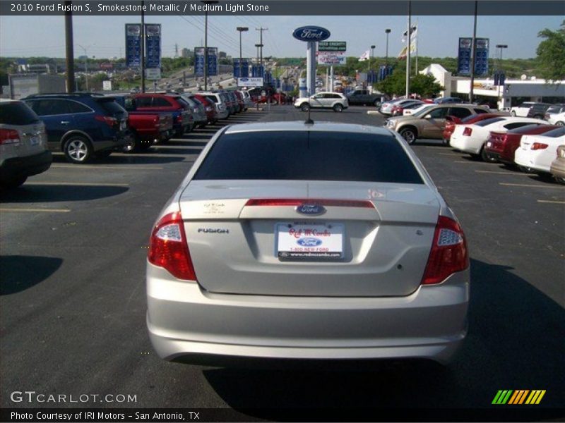 Smokestone Metallic / Medium Light Stone 2010 Ford Fusion S