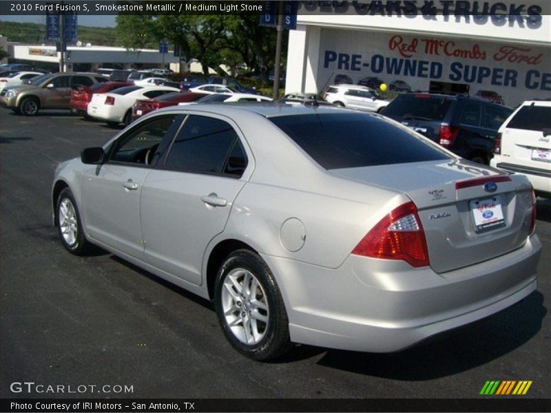 Smokestone Metallic / Medium Light Stone 2010 Ford Fusion S