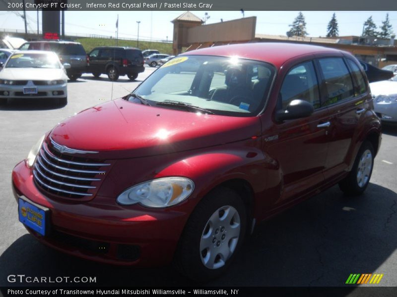 Inferno Red Crystal Pearl / Pastel Slate Gray 2006 Chrysler PT Cruiser