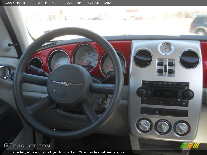 Inferno Red Crystal Pearl / Pastel Slate Gray 2006 Chrysler PT Cruiser