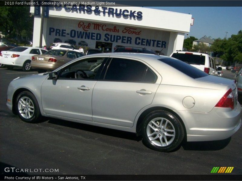 Smokestone Metallic / Medium Light Stone 2010 Ford Fusion S