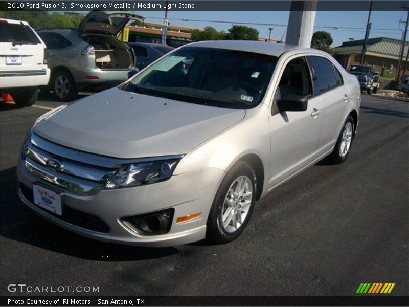 Smokestone Metallic / Medium Light Stone 2010 Ford Fusion S