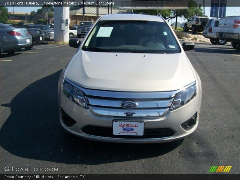 Smokestone Metallic / Medium Light Stone 2010 Ford Fusion S
