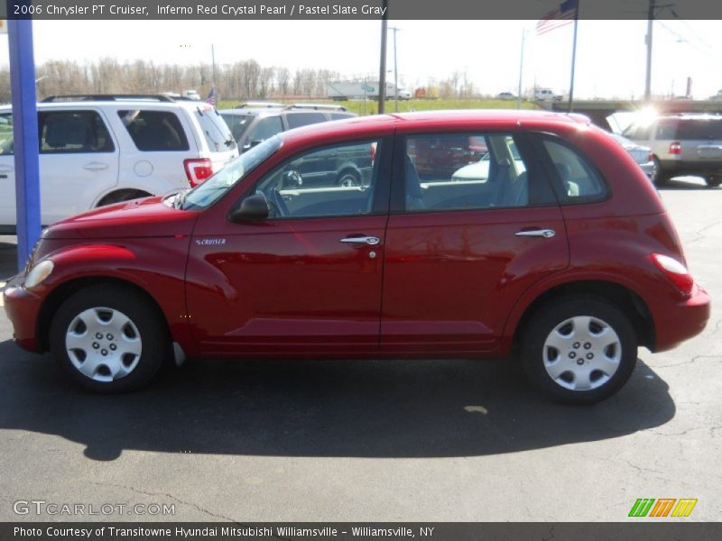 Inferno Red Crystal Pearl / Pastel Slate Gray 2006 Chrysler PT Cruiser