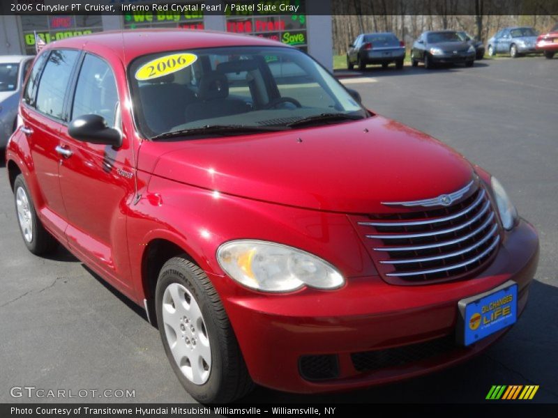 Inferno Red Crystal Pearl / Pastel Slate Gray 2006 Chrysler PT Cruiser