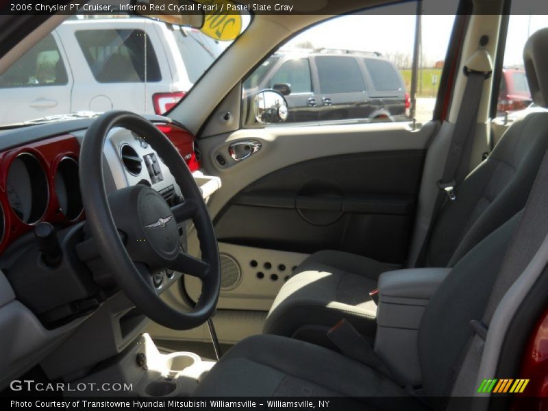 Inferno Red Crystal Pearl / Pastel Slate Gray 2006 Chrysler PT Cruiser