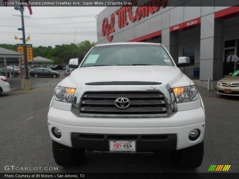 Super White / Graphite Gray 2009 Toyota Tundra Limited CrewMax 4x4