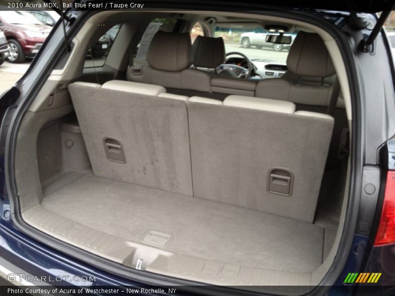 Bali Blue Pearl / Taupe Gray 2010 Acura MDX