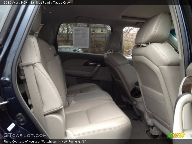 Bali Blue Pearl / Taupe Gray 2010 Acura MDX