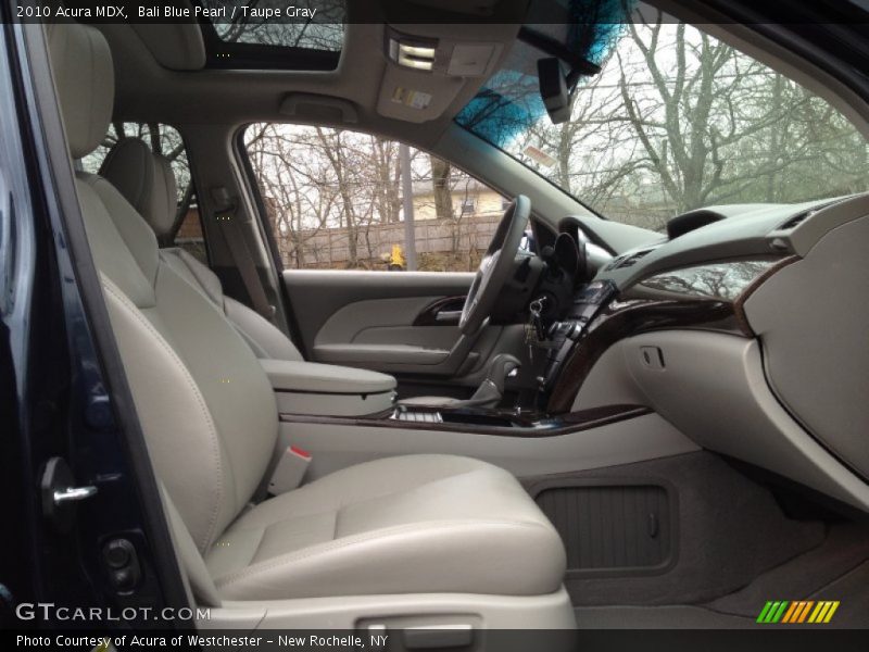 Bali Blue Pearl / Taupe Gray 2010 Acura MDX