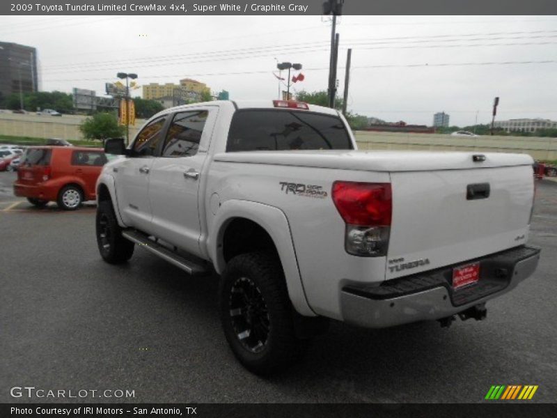 Super White / Graphite Gray 2009 Toyota Tundra Limited CrewMax 4x4