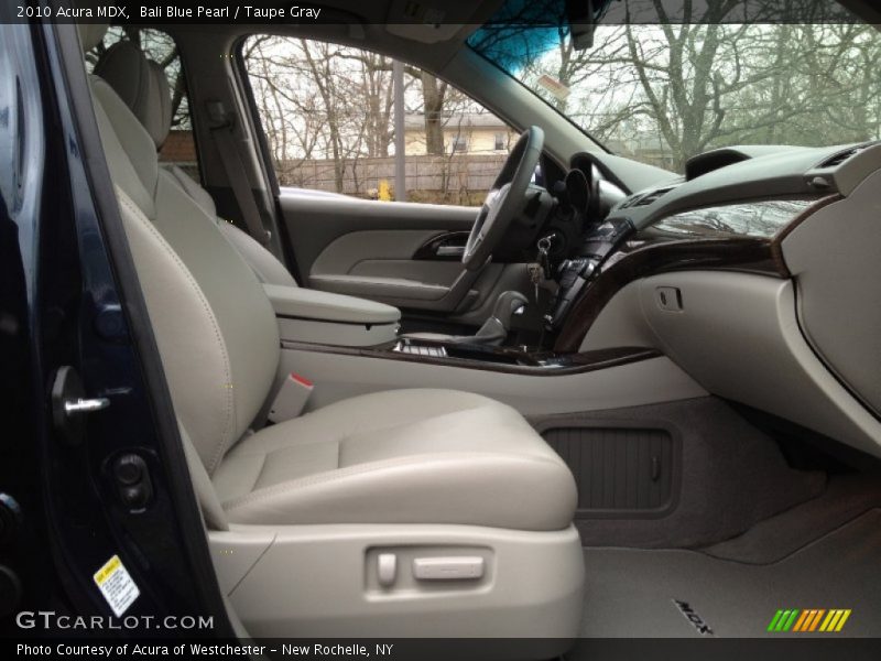 Bali Blue Pearl / Taupe Gray 2010 Acura MDX